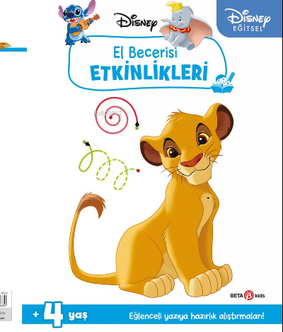 Disney Eğitsel Simba El Becerisi Etkinlikleri Yazıya Hazırlık