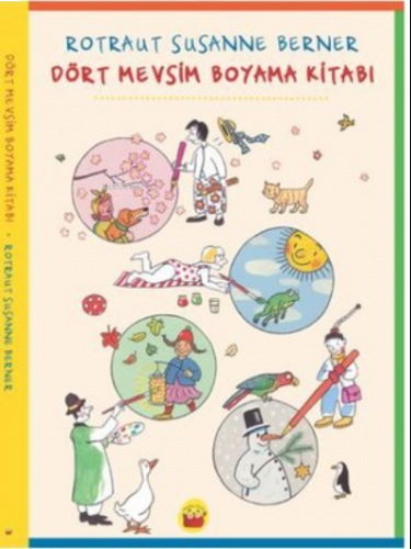 Dört Mevsim Boyama Kitabı