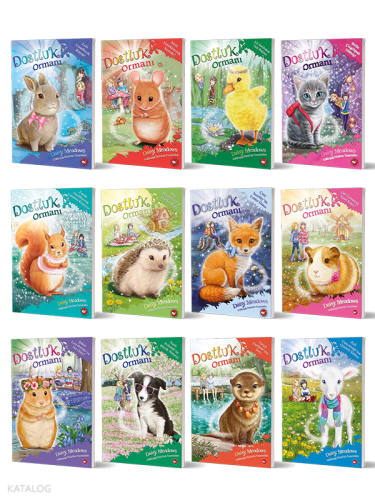 Dostluk Ormanı (01-12) Seti - (12 Kitap)