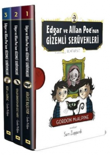 Edgar ve Allan Poe'nun Gizemli Serüvenleri Seti-3 Kitap Takım-Özel Kut