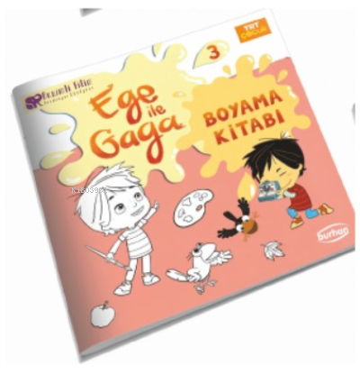 Ege İle Gaga Boyama Kitabı 3