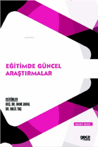 Eğitimde Güncel Araştırmalar