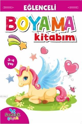 Eğlenceli Boyama Kitabım - Pembe Kitap; 3-4 Yaş