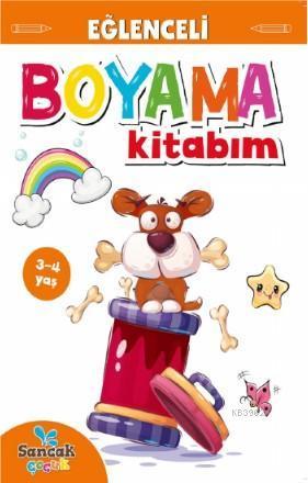 Eğlenceli Boyama Kitabım - Turuncu Kitap; 3-4 Yaş