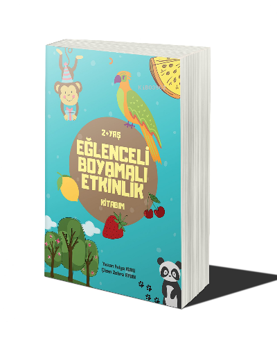 Eğlenceli Boyamalı Etkinlik Kitabım