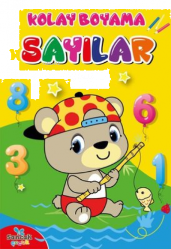 Eğlenceli Kolay Boyama Kitabı - Sayılar