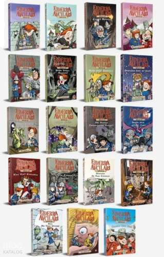 Ejderha Avcıları Okulu Seti - (20 Kitap)