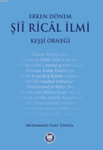 Erken Dönem Şii Rical İlmi