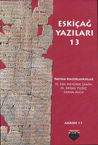 Eskiçağ Yazıları 13