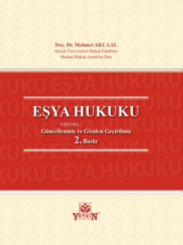 Eşya Hukuku