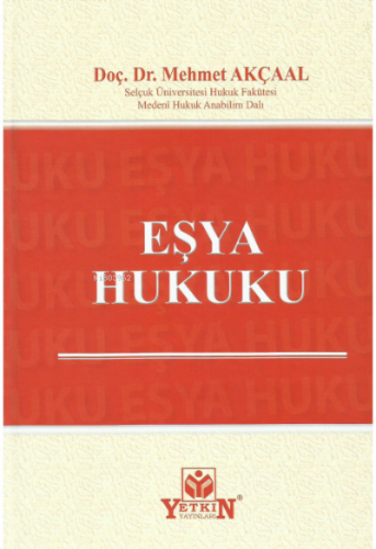 Eşya Hukuku