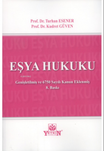 Eşya Hukuku