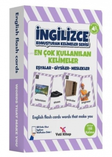 Eşyalar-Giysiler-Meslekler - En Çok Kullanılan Kelimeler İngilizce Kon