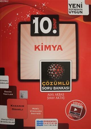 Evrensel İletişim Yayınları 10. Sınıf Kimya Video Çözümlü Soru Bankası