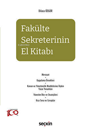 Fakülte Sekreterinin El Kitabı