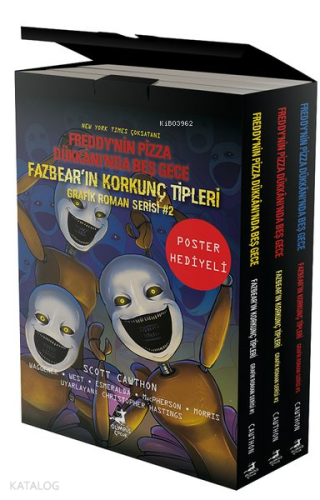 Fazbear’ın Korkunç Tipleri Çizgi Roman Seti - 3 Kitap Takım