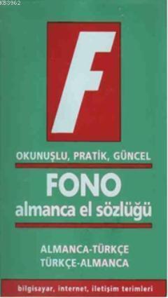 Fono Almanca El Sözlüğü