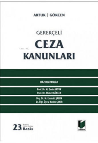 Gerekçeli Ceza Kanunları