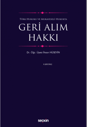 Geri Alım Hakkı