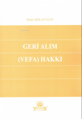 Geri Alım (Vefa) Hakkı