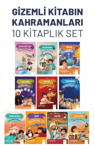 Gizemli Kitabın Kahramanları-10 Kitaplık Set