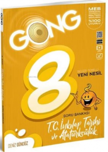 GONG 8.Sınıf T.C. İnkılap Tarihi ve Atatürkçülük Soru Bankası