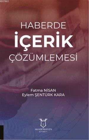 Haberde İçerik Çözümlemesi