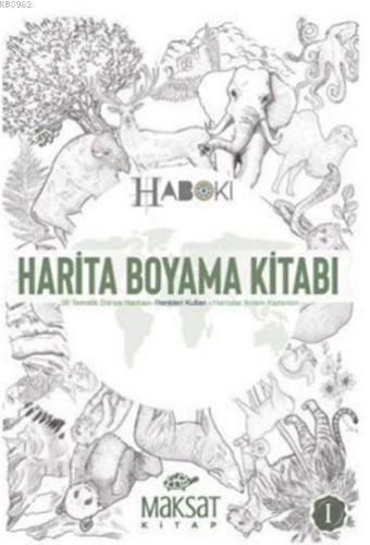 Haboki 1; Harita Boyama Kitabı - Dünya 1