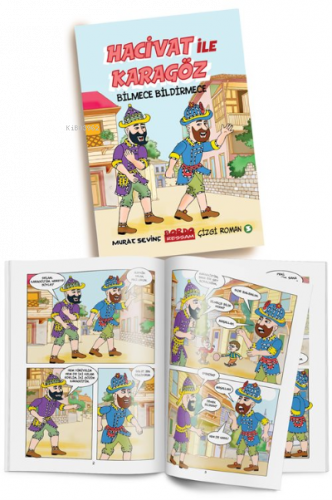 Hacivat ile Karagöz Bilmece Bildirmece (Çizgi Roman)