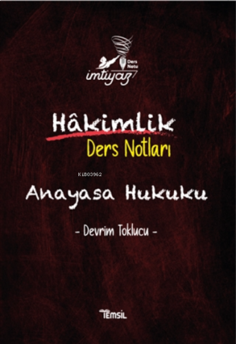 Hakimlik Ders Notları