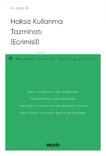 Haksız Kullanma Tazminatı (Ecrimisil)