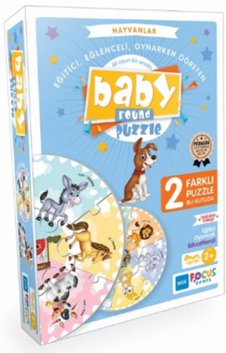 Hayvanlar- Baby Round - Puzzle