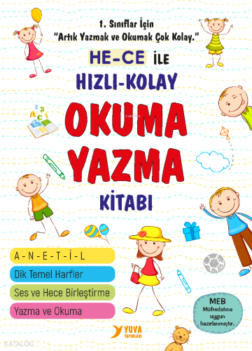 He-ce ile Hızlı - Kolay Okuma Yazma Kitabı