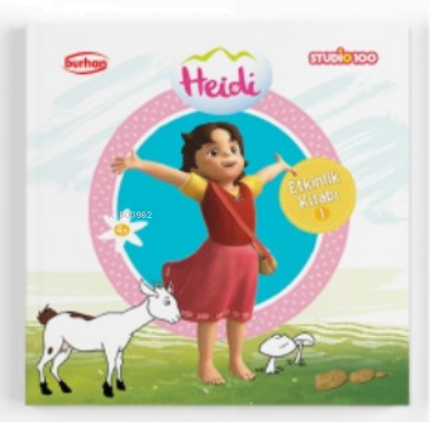 Heidi Etkinlik Kitabı 1;Boyama, Alıştırma, Eşleştirme, Bulmaca, Yaz çi