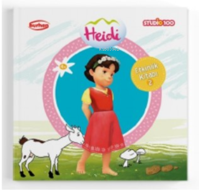 Heidi Etkinlik Kitabı 2;Boyama, Alıştırma, Eşleştirme, Bulmaca, Yaz çi