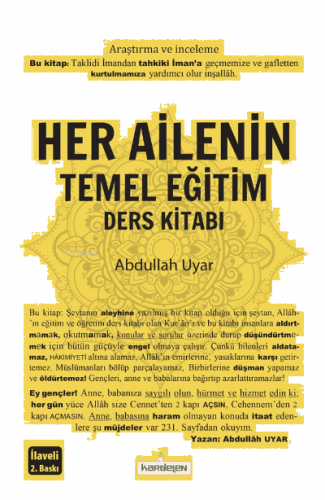 Her Ailenin Temel Eğitim Ders Kitabı