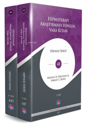 Hipnoterapi Araştırmaya Yönelik Vaka Kitabı Seti - 2 Kitap Takım