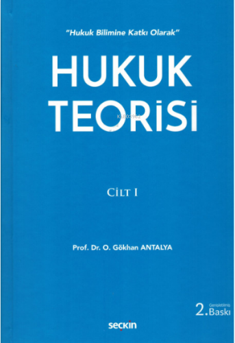 Hukuk Teorisi Cilt I