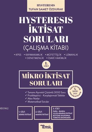 Hysteresis İktisat Soruları Cilt 1 - Mikro İktisat