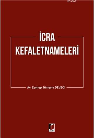 İcra Kefaletnameleri