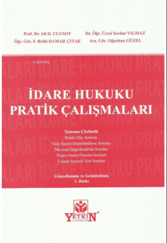 İdare Hukuku Pratik Çalışmaları