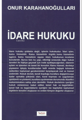 İdare Hukuku