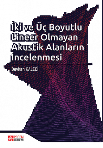 İki ve Üç Boyutlu Lineer Olmayan Akustik Alanların İncelenmesi