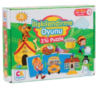 İlişkilendirme Oyunu Okul Öncesi Oyun Seti +3 Yaş