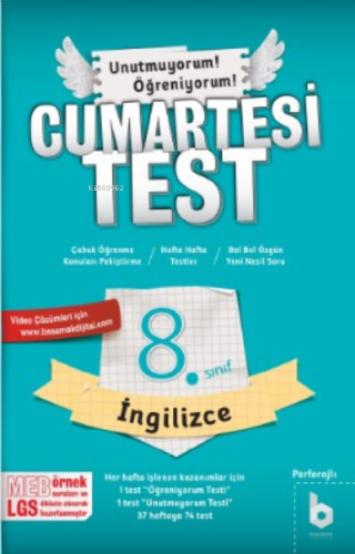 İngilizce;Cumartesi Test