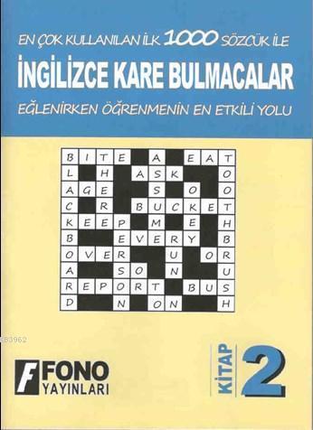 İngilizce Kare Bulmacalar 2