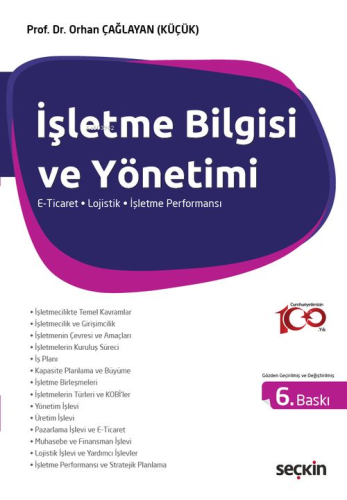 İşletme Bilgisi ve Yönetimi