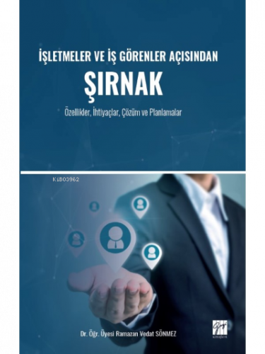 İşletmeler ve İş Görenler Açısından Şirnak;Özellikler, İhtiyaçlar, Çöz