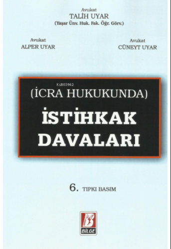 İstihkak Davaları (İcra Hukukunda)