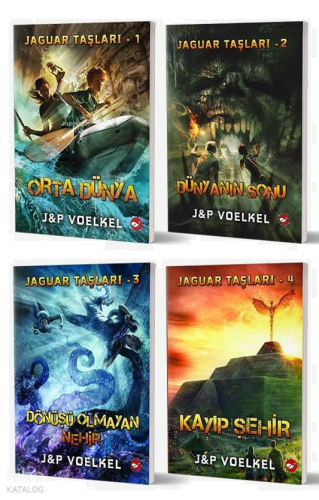 Jaguar Taşları Seti - (4 Kitap)